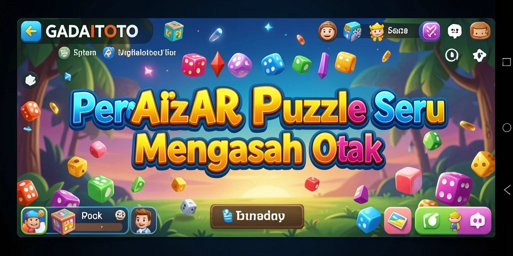 Tampilan gameplay GADAITOTO yang penuh warna dan menantang.
