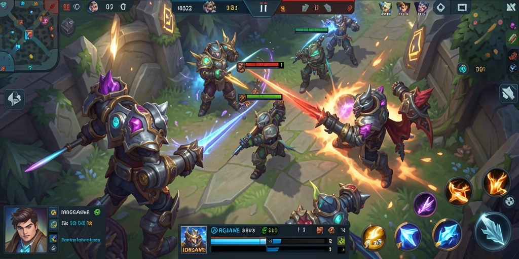 Screenshot menarik dari gameplay seru IDRGAME.