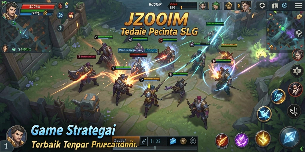 Tampilan menarik dengan gameplay SLG yang dinamis.