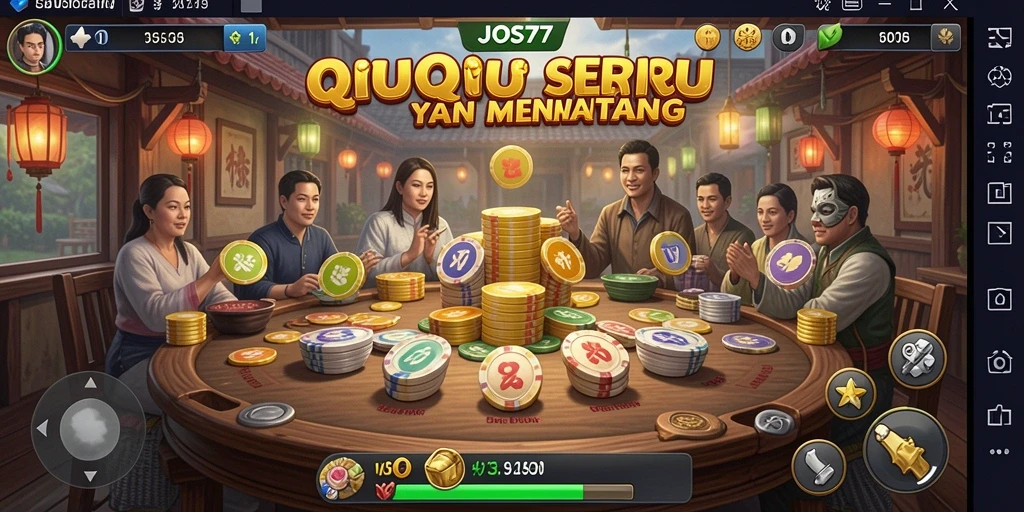 Gameplay QiuQiu yang menegangkan dan mengasyikkan di JOS77.